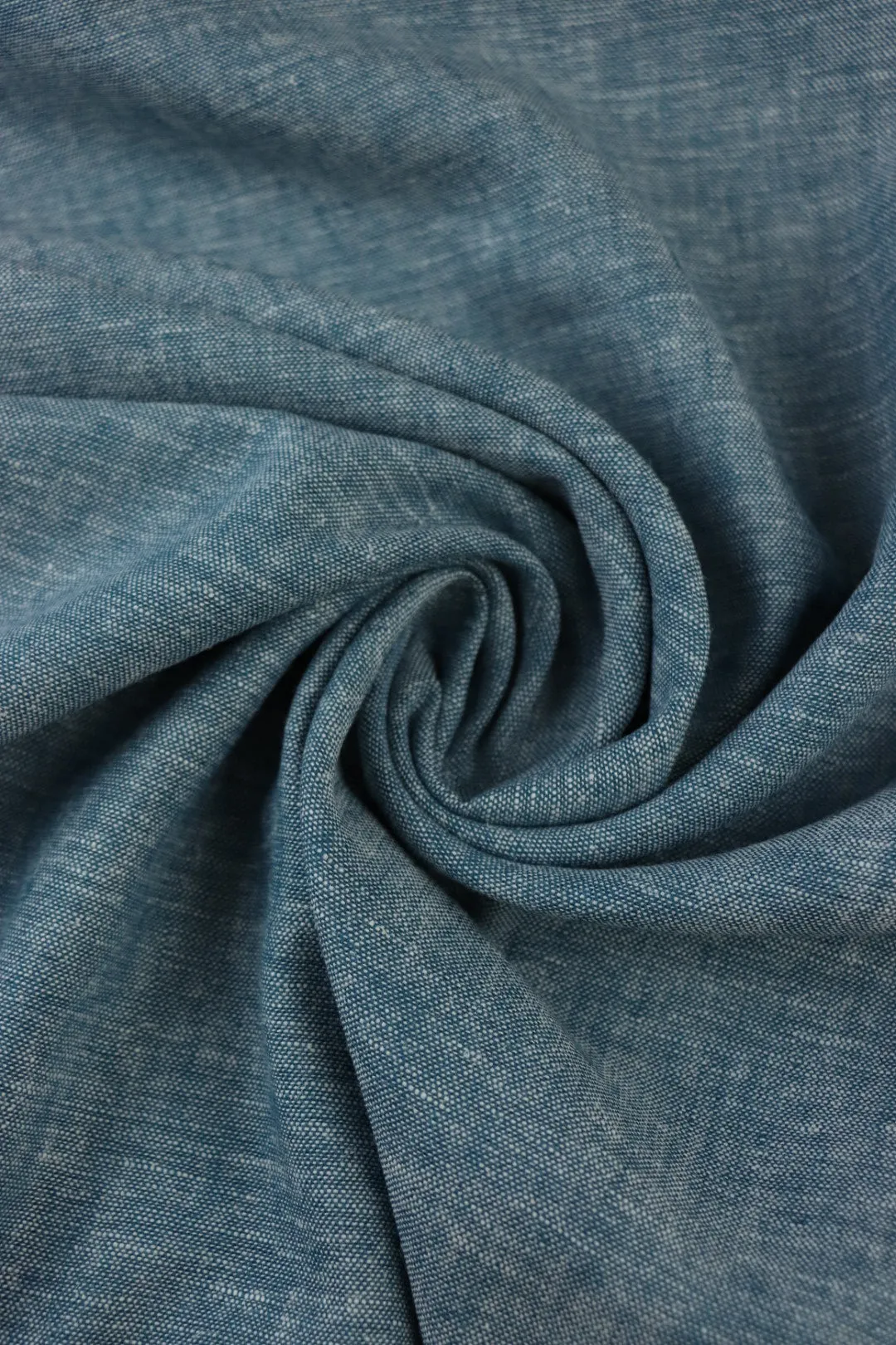 1YD 30IN REMNANT; Rain Marl | Brussels Washer Yarn Dyed Linen | Robert Kaufman