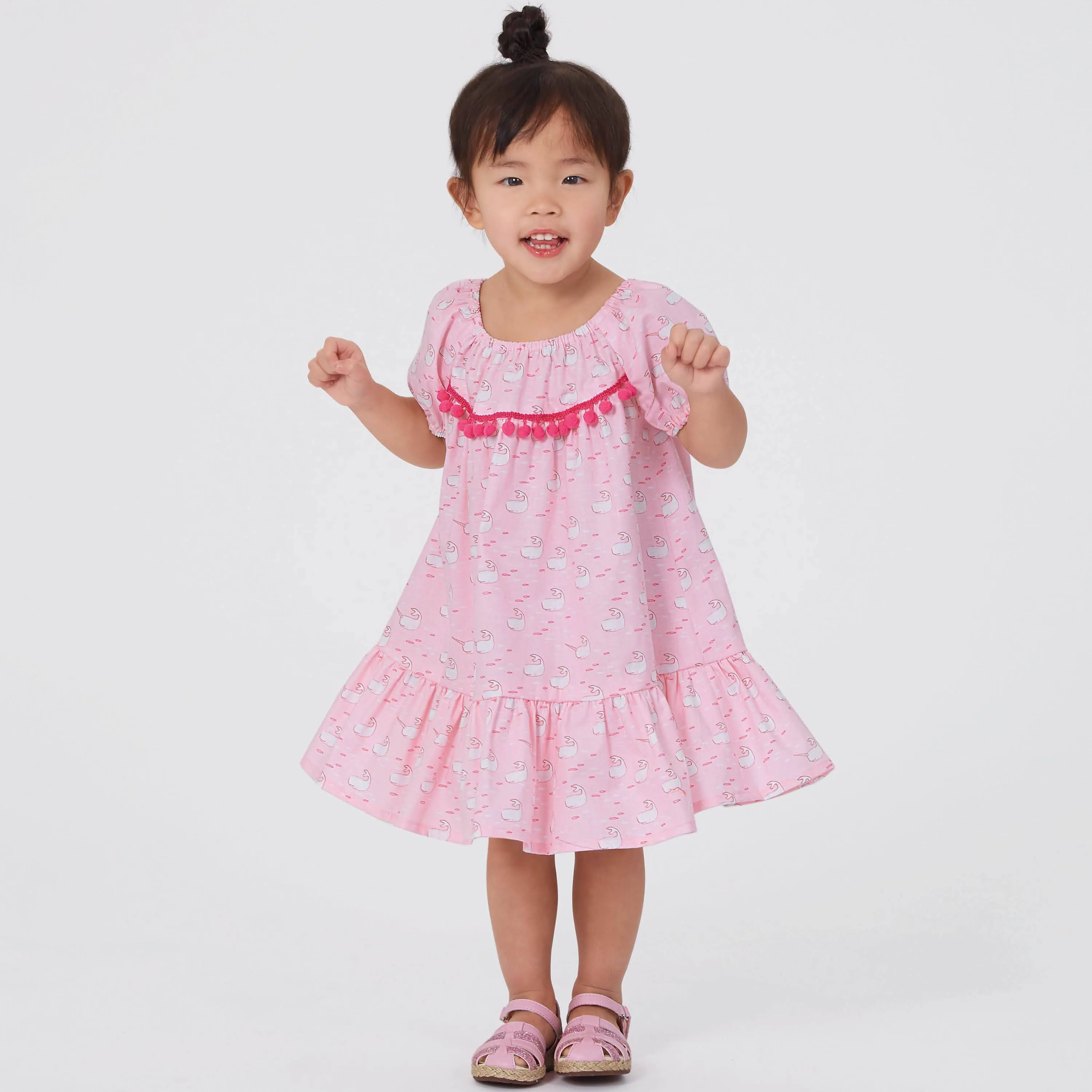 6629 New Look Sewing Pattern N6629 Toddler's Dresses