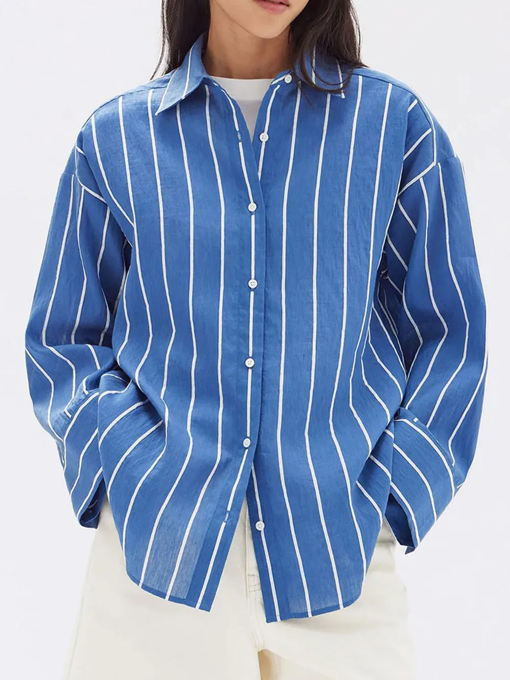 ASSEMBLY LABEL AYLA STRIPE SHIRT