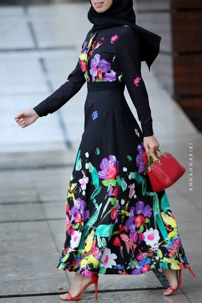 Avantgarde Modest Dress