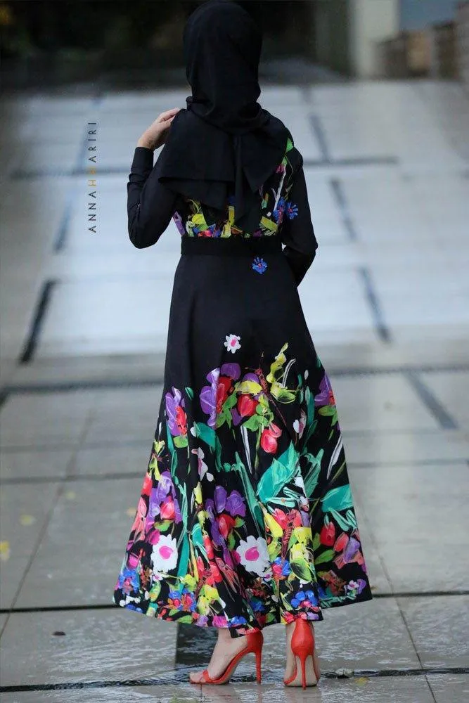 Avantgarde Modest Dress