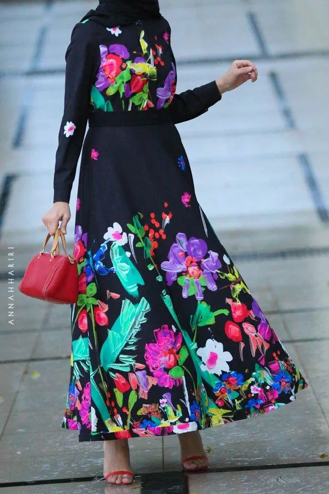 Avantgarde Modest Dress