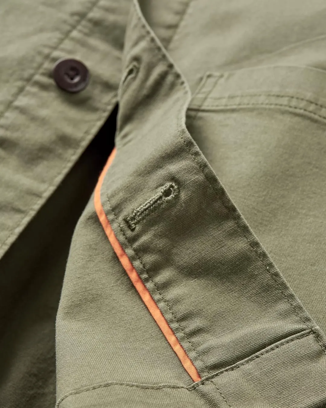 Balsa Canvas Overshirt - Khaki