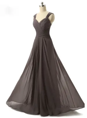 Cap Sleeve Simple Long Evening Dress Party Women Evening Gown