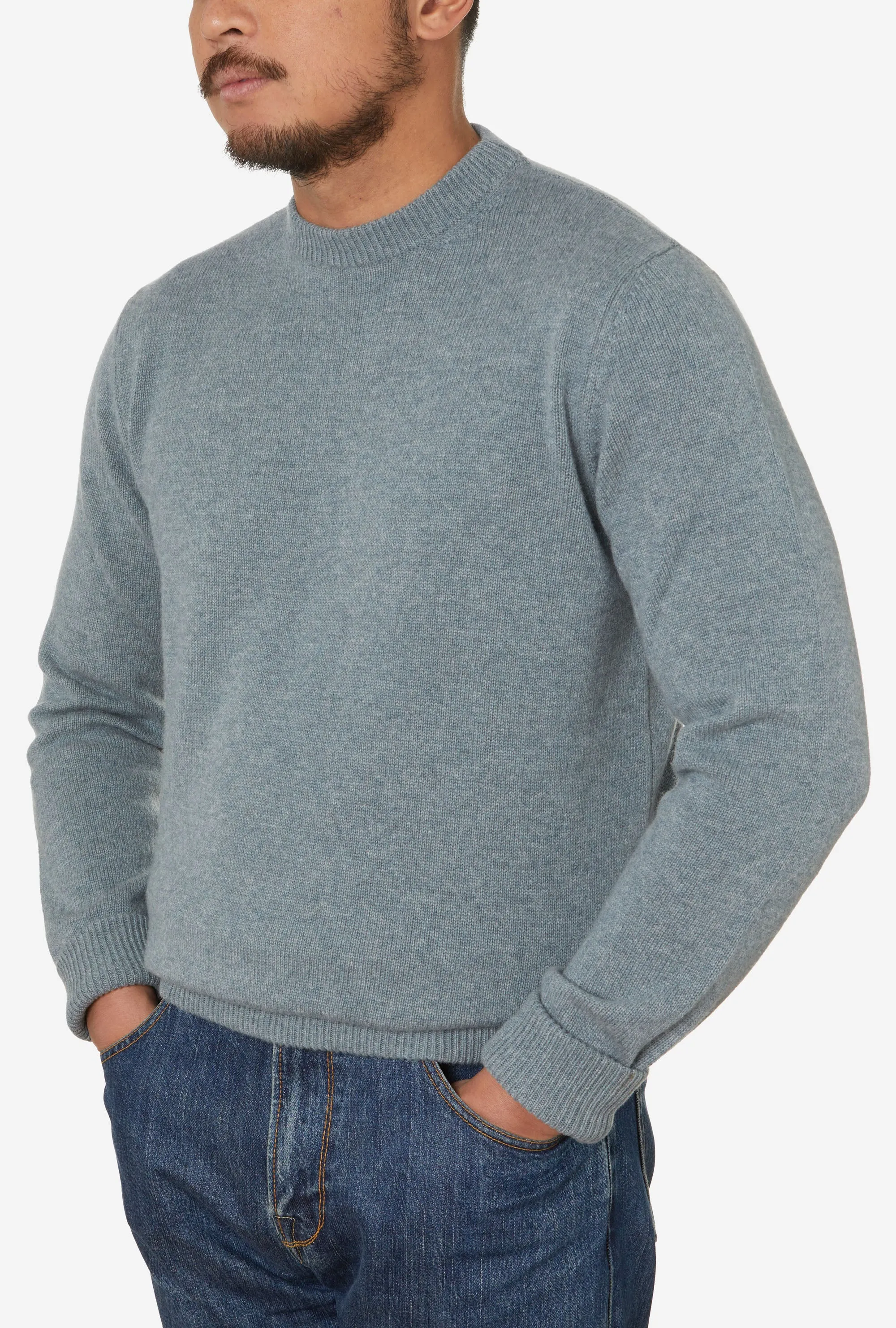 Crewneck Cashmere Teal