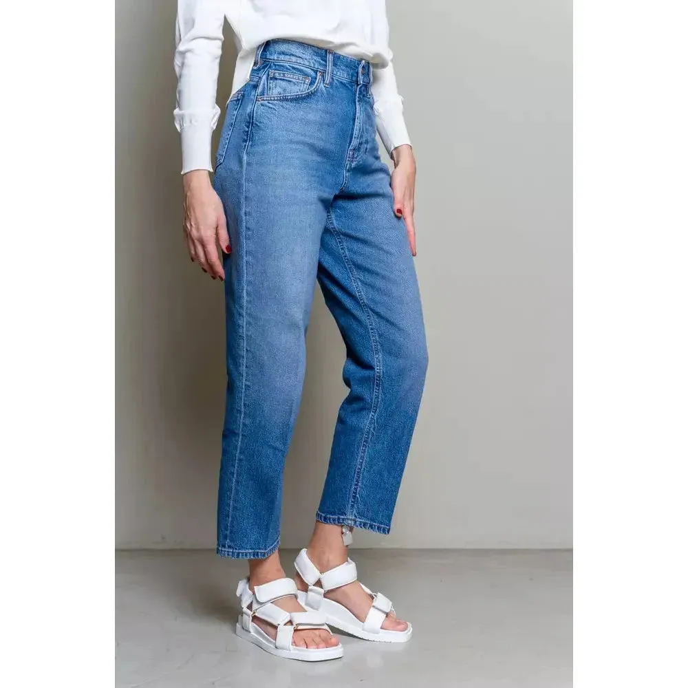 Don The Fuller Elevated Blue High-Waist Denim for Women