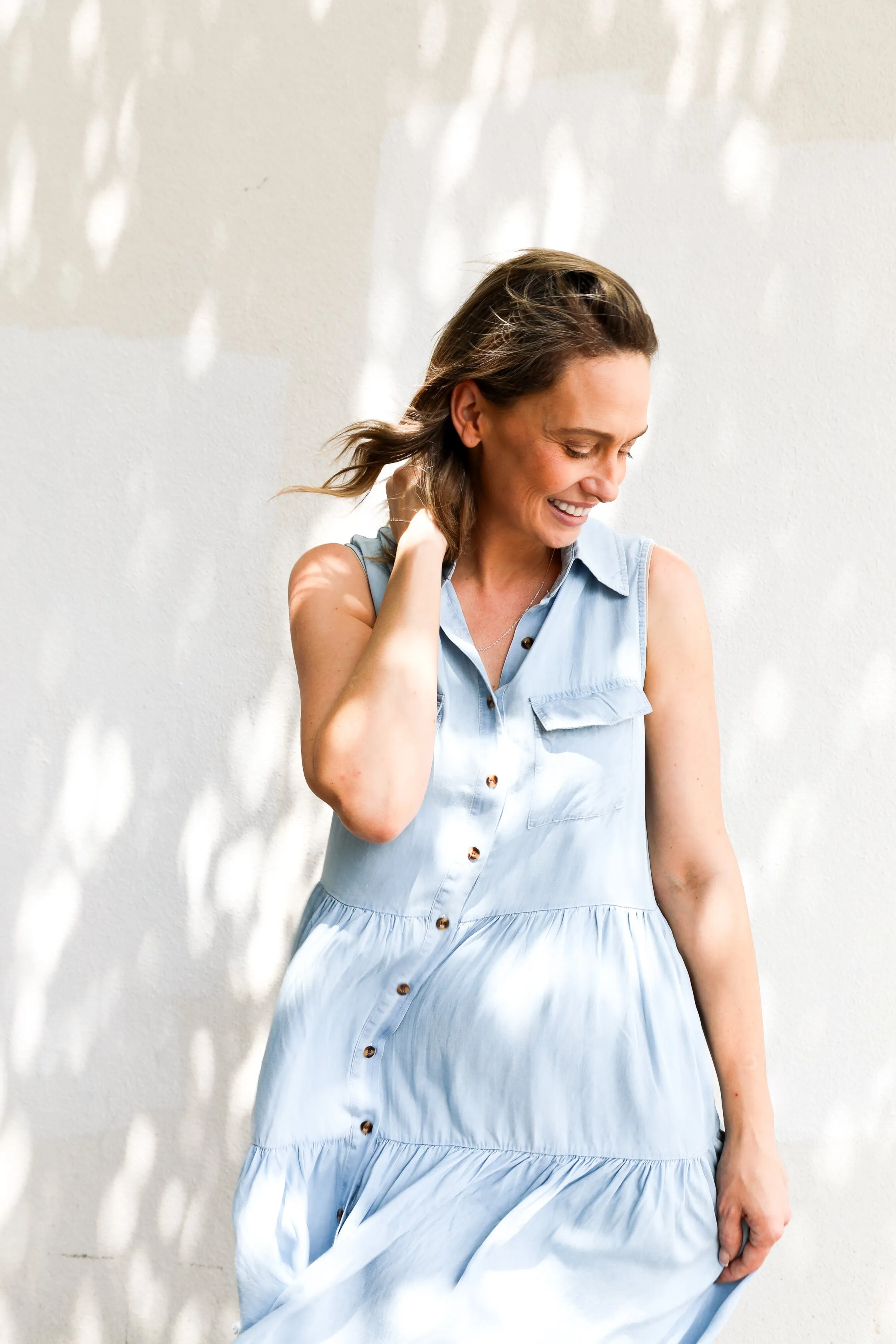 Juniper Chambray Dress