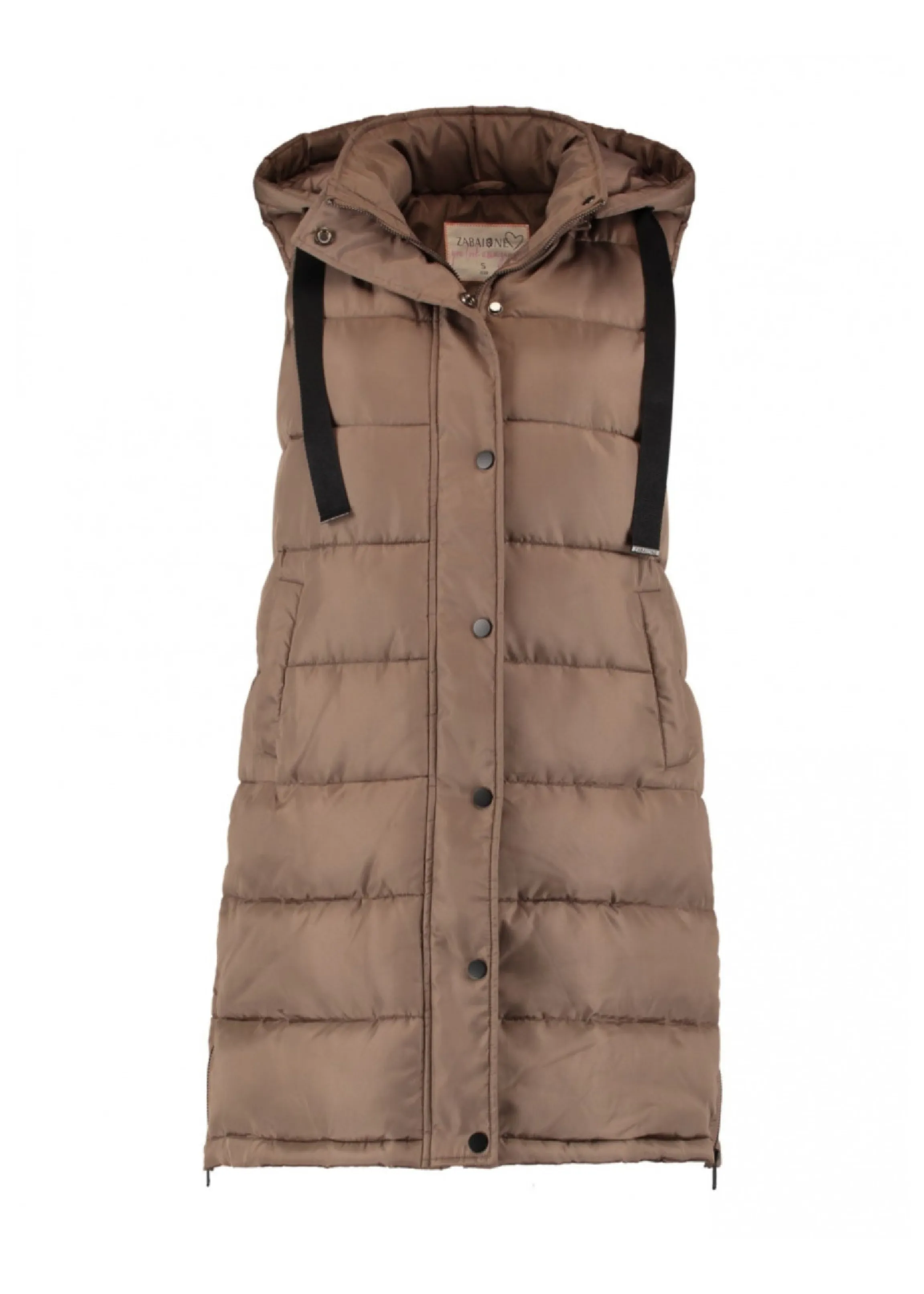 Kehlani Taupe Padded Gilet