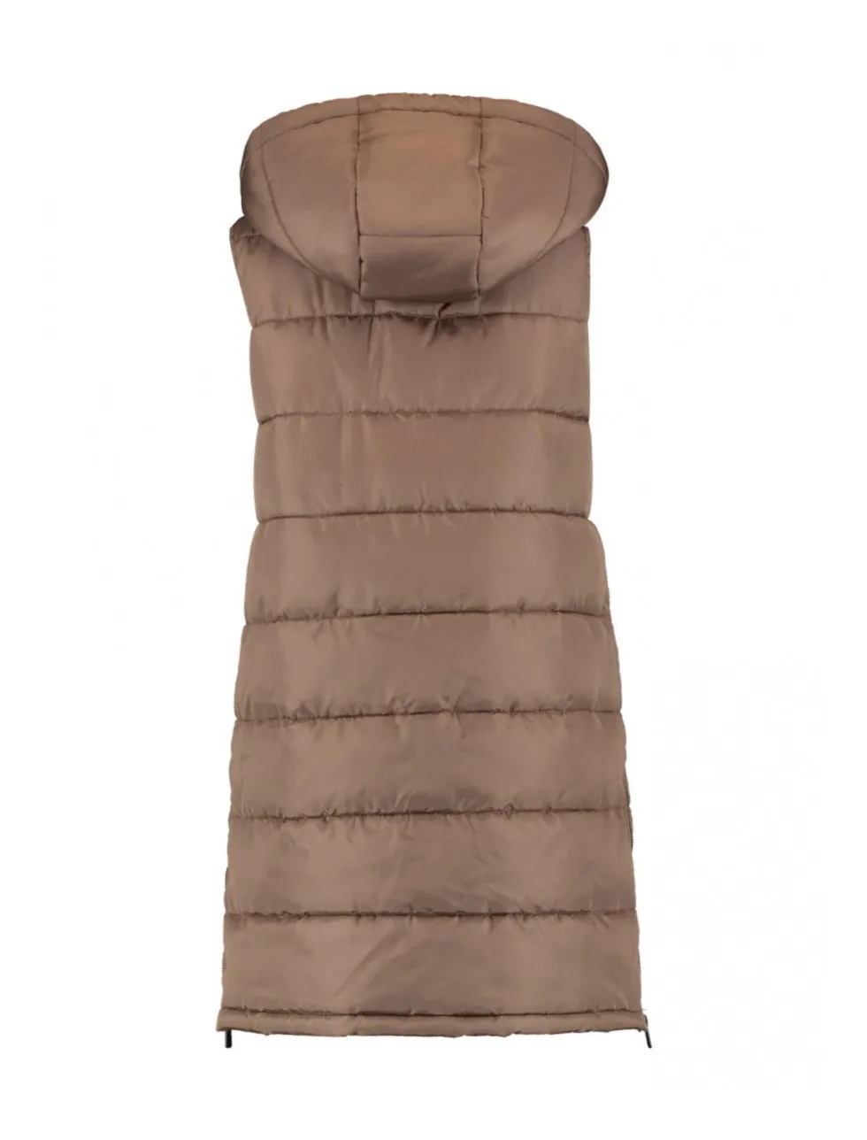 Kehlani Taupe Padded Gilet