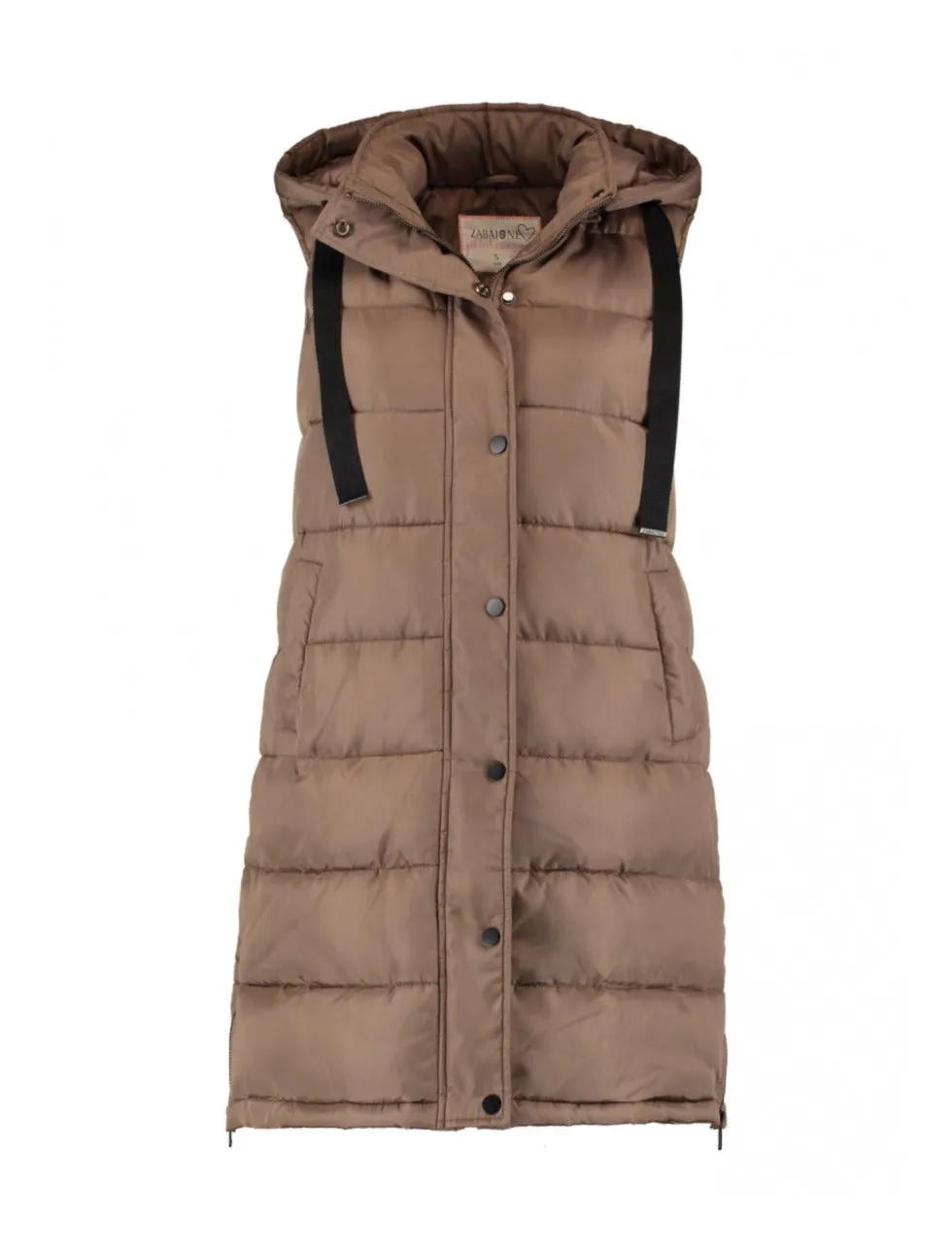 Kehlani Taupe Padded Gilet