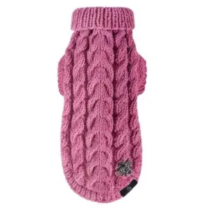 Knitted Sweater LUXURY Bebe’s by Oh Charlie - Raspberry