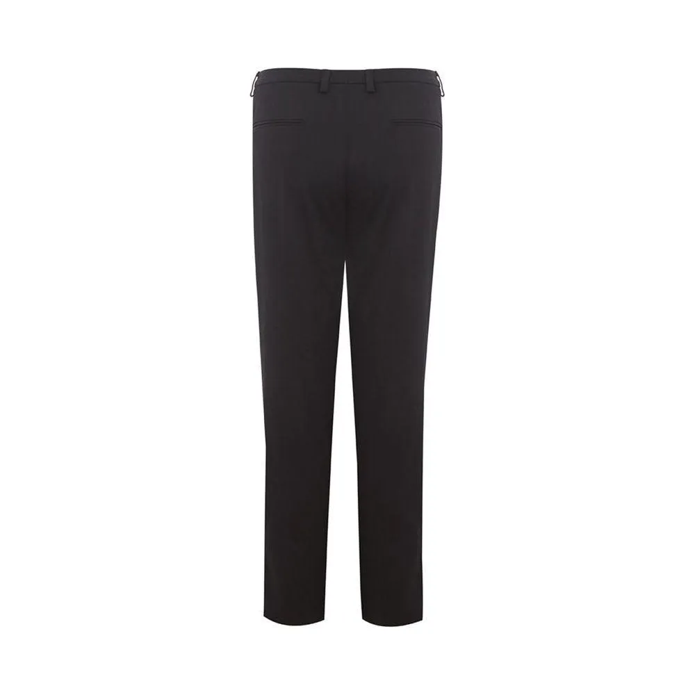 Lardini Italian Elegance Cotton Black Trousers