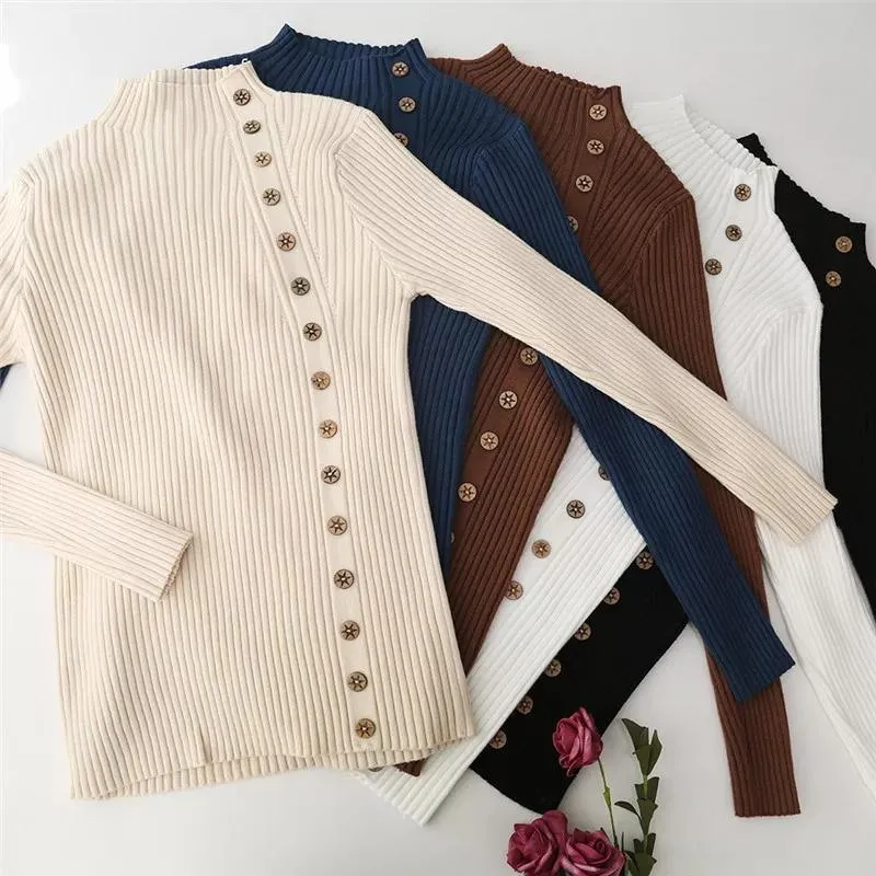 Luxury Buttoned Sweaters