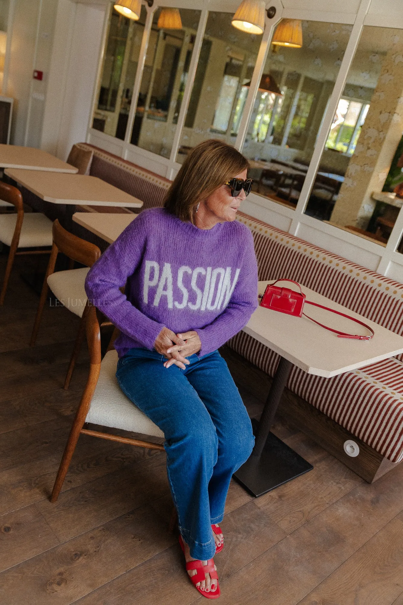 Passion jumper violet