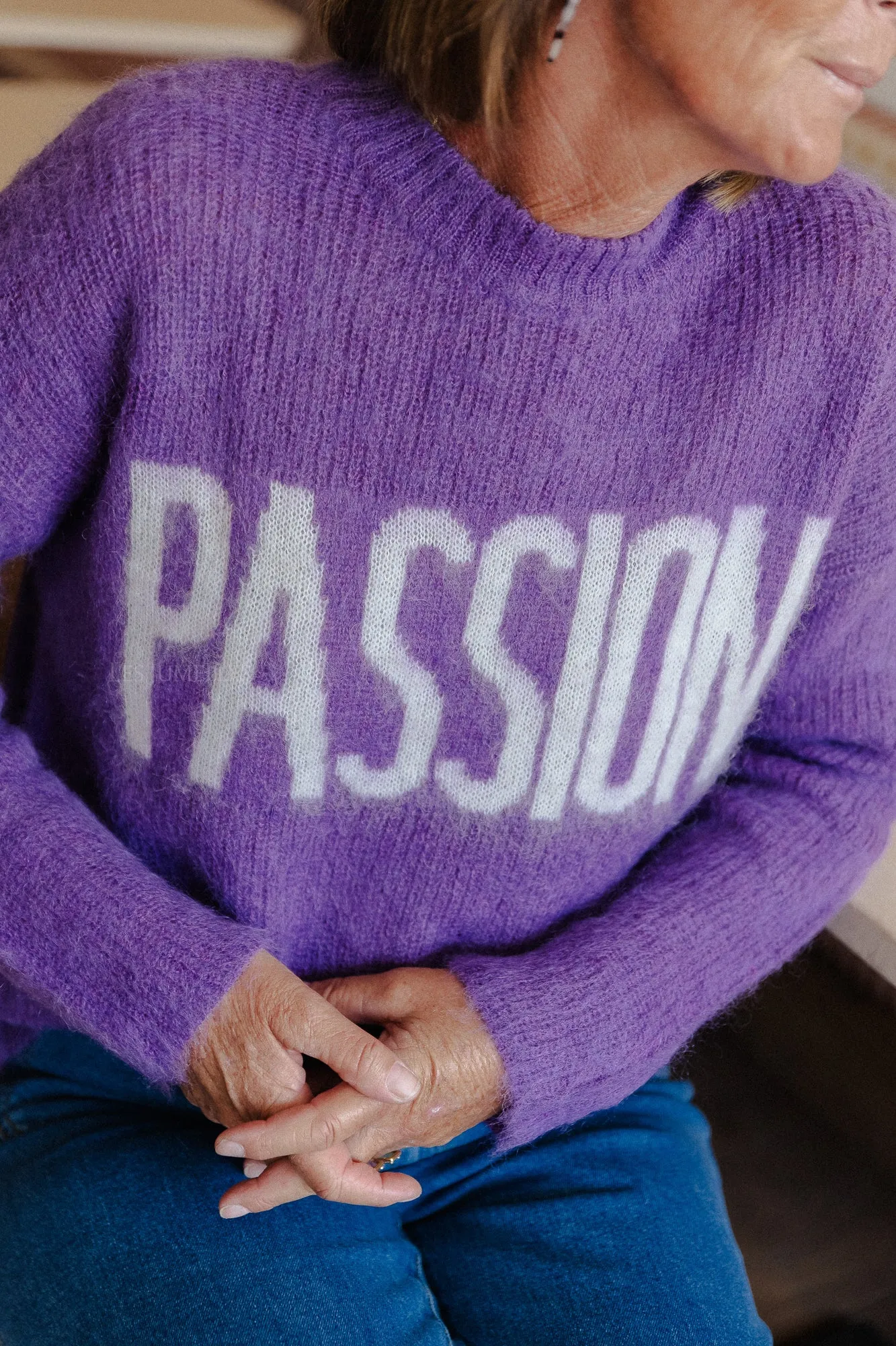 Passion jumper violet