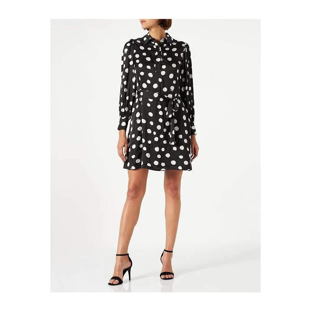 PINKO Black Viscose Women Dress