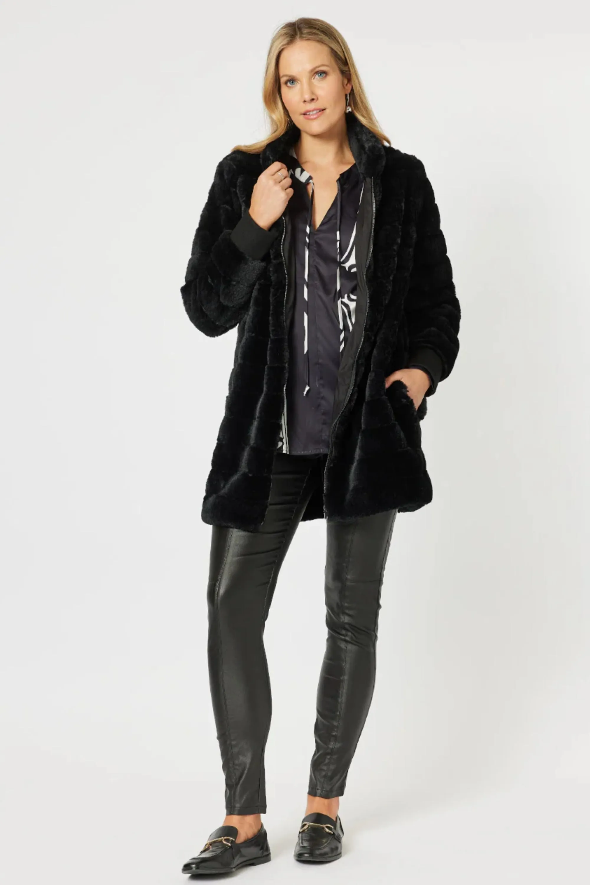 PRINCESS FAUX FUR JACKET - 44809HV