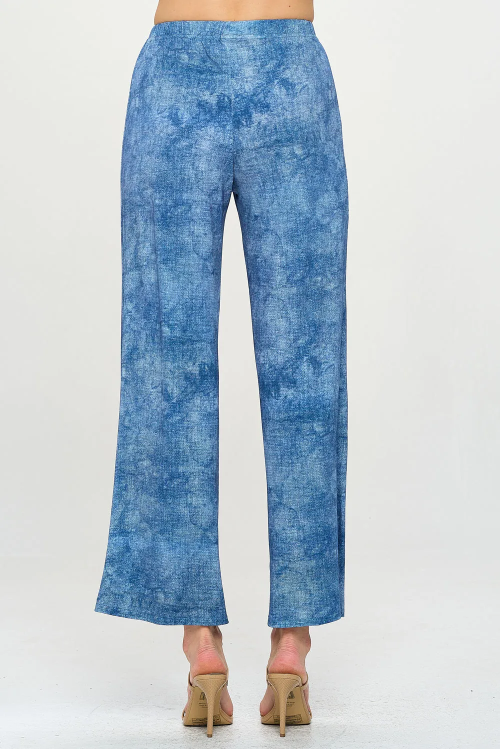 Print  HIT Flared Pants-5042HT-ARD1-D003