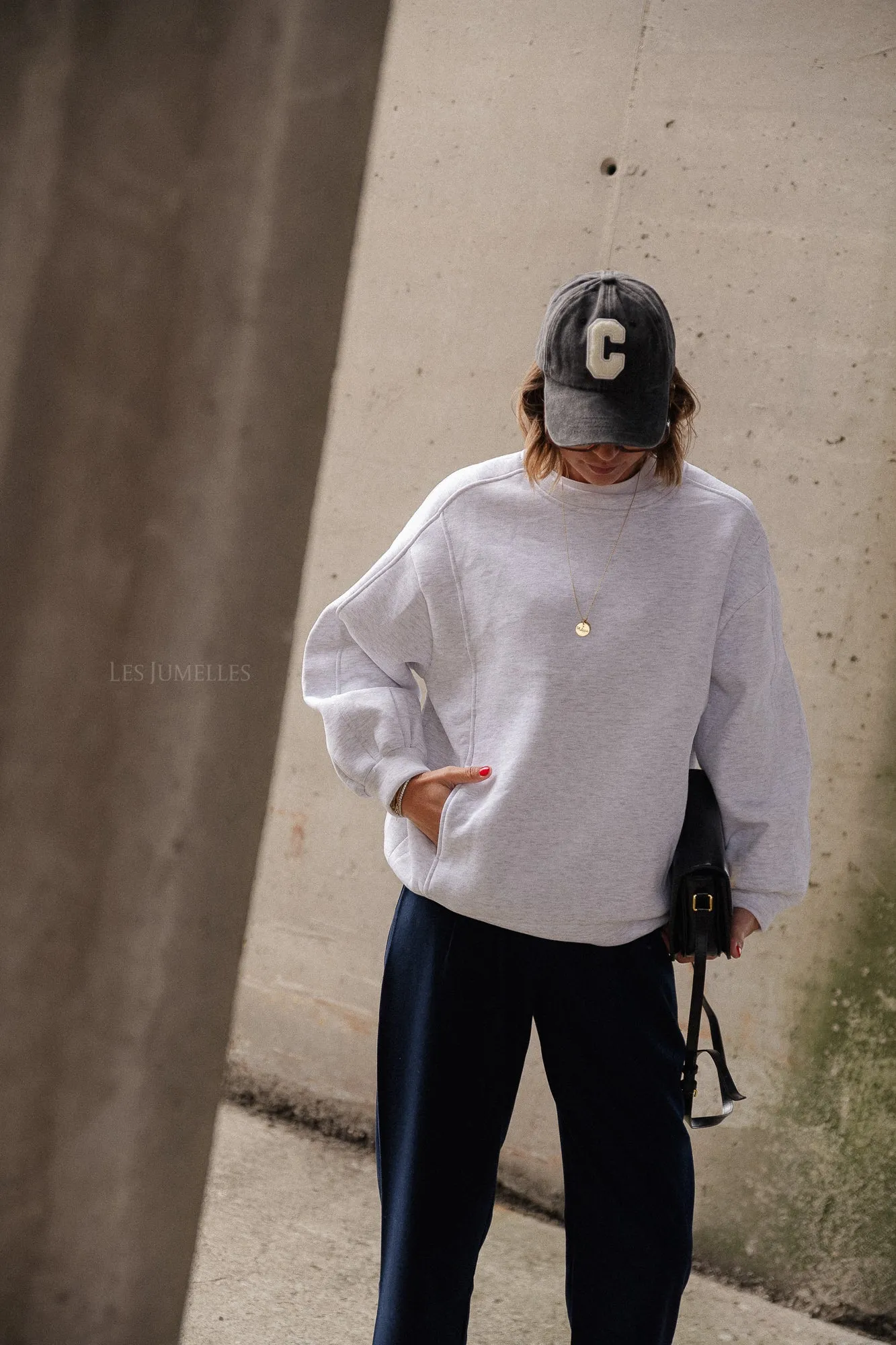 Sophie sweater light grey