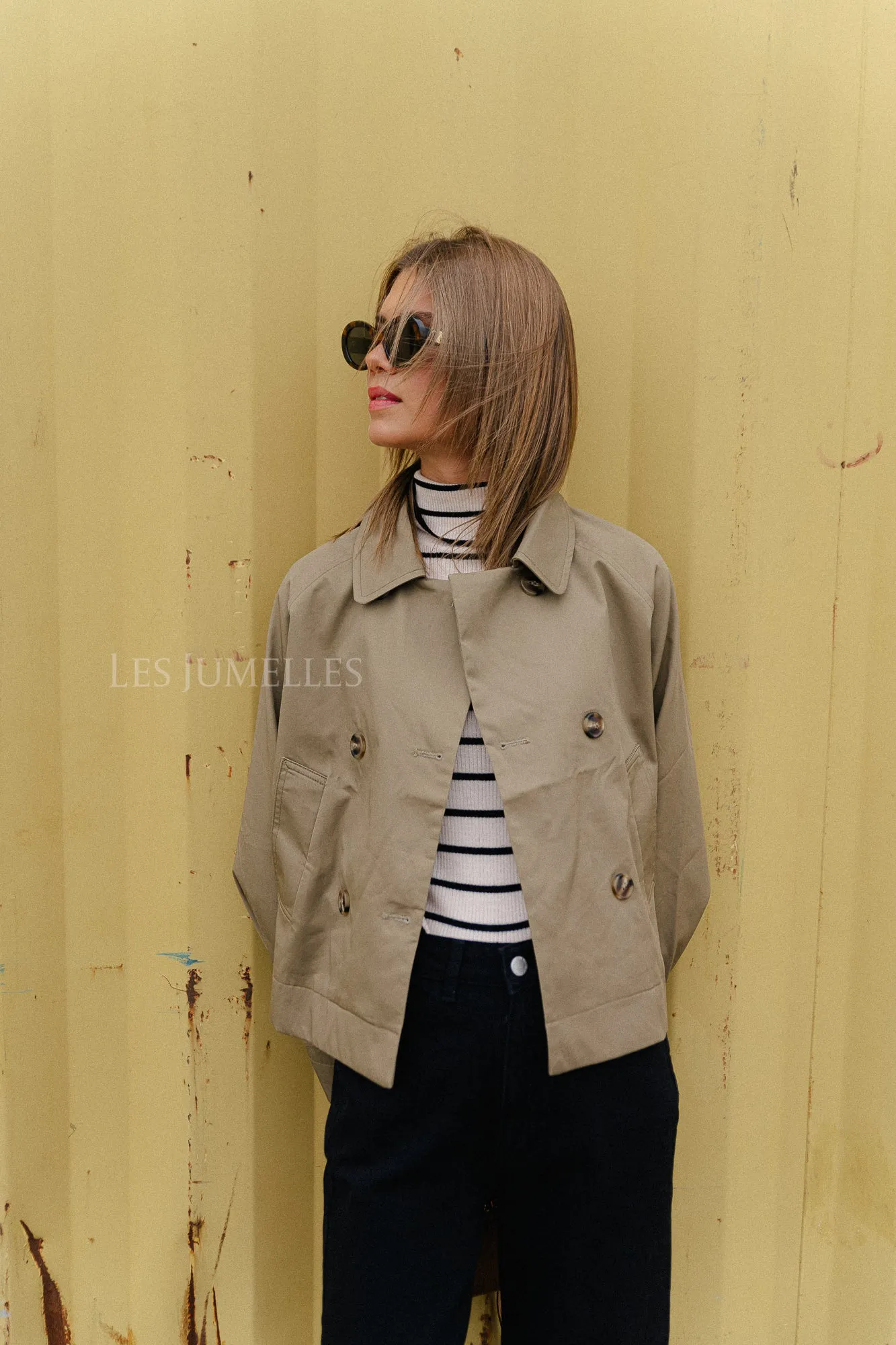 Violette jacket taupe