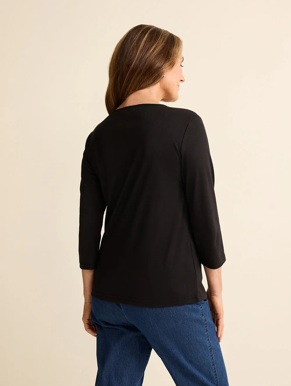 Winterlock 3/4 Sleeve Top