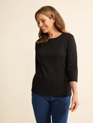 Winterlock 3/4 Sleeve Top