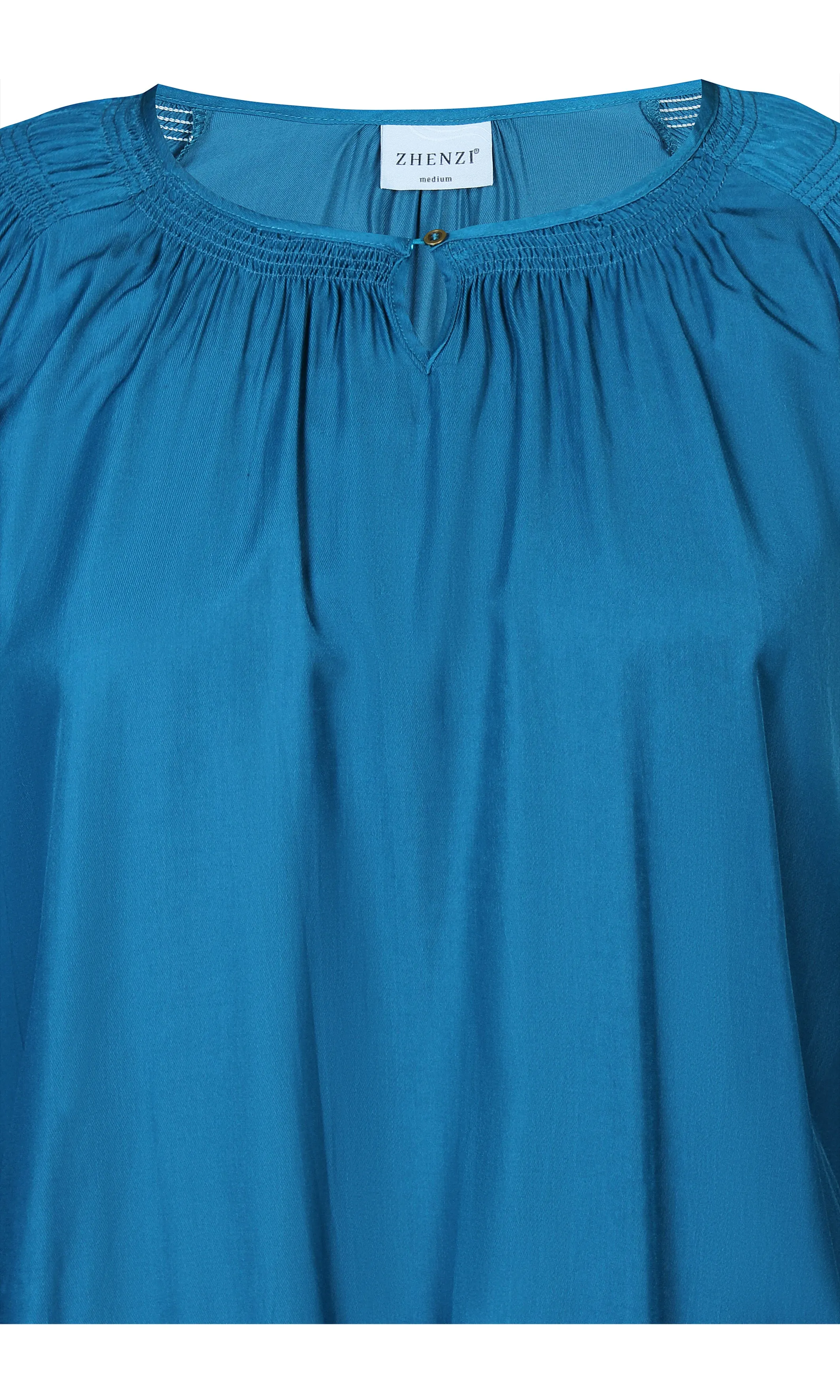 Zhenzi Legacy Blouse in Teal